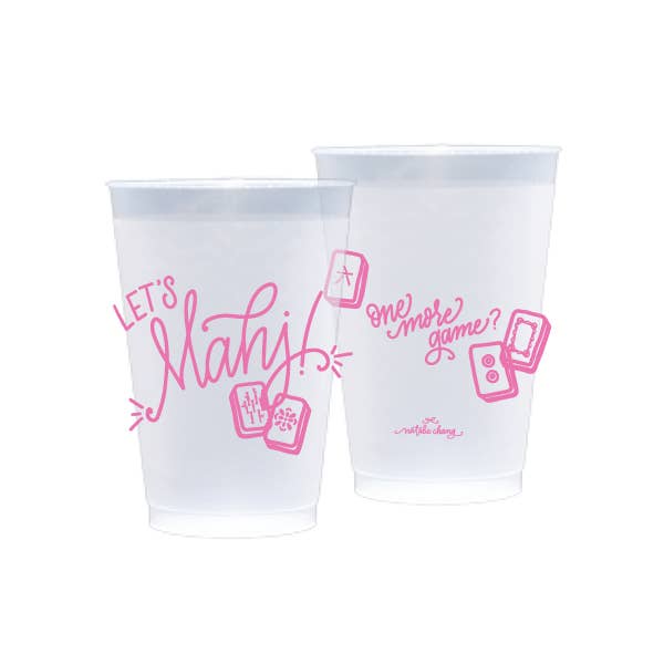 Let's Mahj Cups, Set of 10