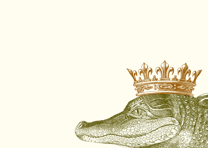 King Gator Notecard Set, S/10 | Alexa Pulitzer