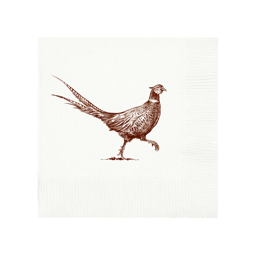 Pheasant Cocktail Napkins | Alexa Pulitzer