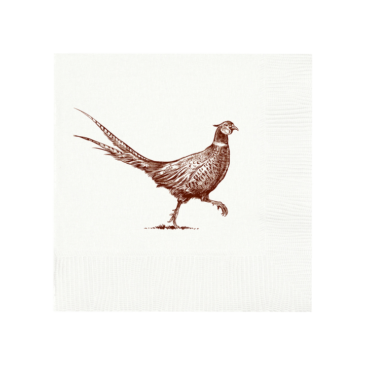 Pheasant Cocktail Napkins | Alexa Pulitzer