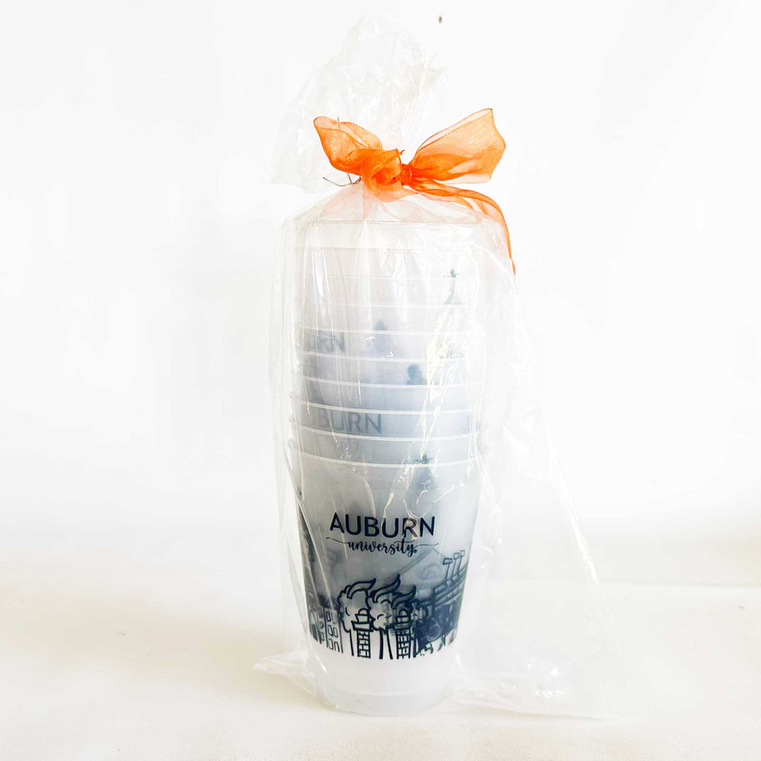 Auburn University Skyline Cups, S/10