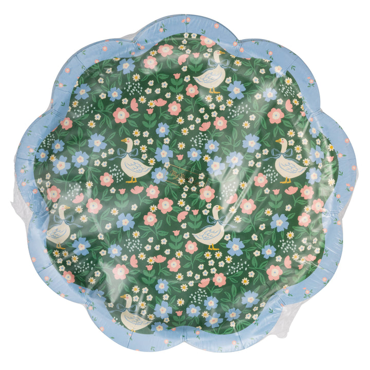 Goose Pattern Plate, 10”
