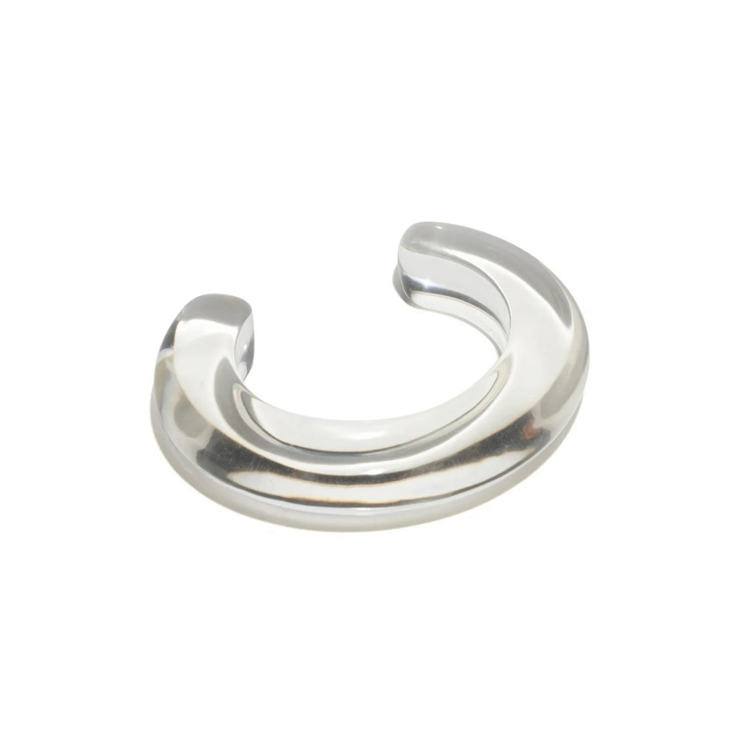 Ridge Cuff in Clear | Lizzie Fortunato
