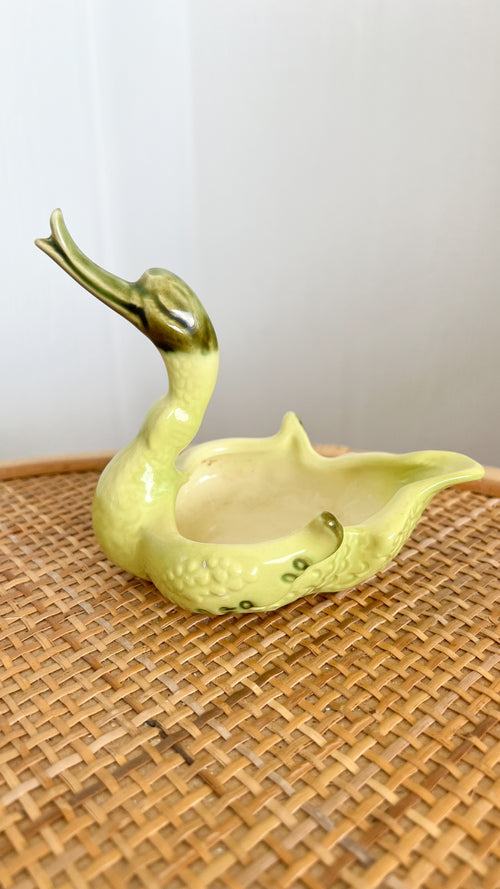 Vintage Swan Figurine, 5”