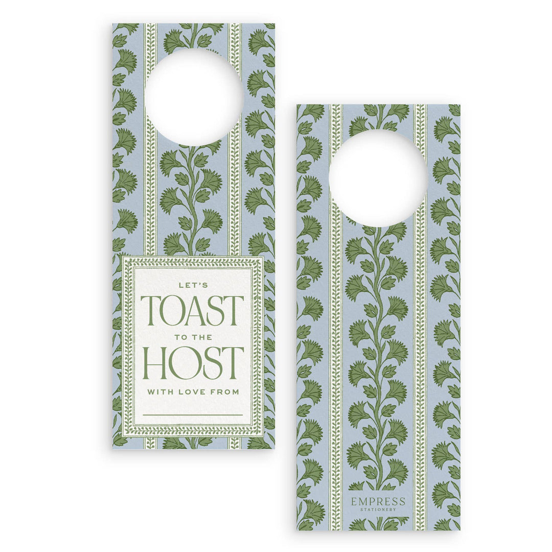 'Toast to the Host' Gift Tag