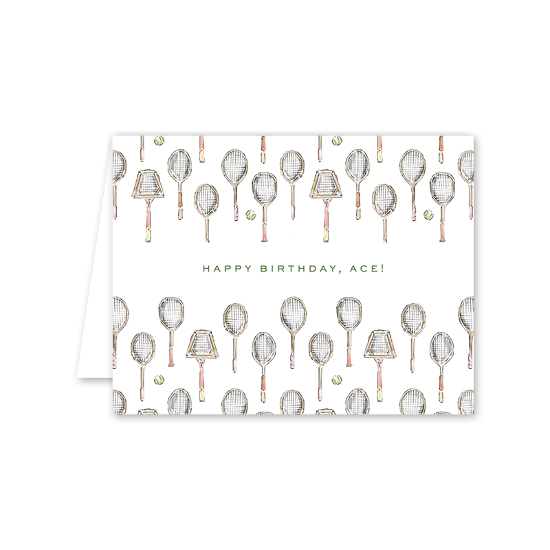Tennis Birthday Card | Dogwood Hill