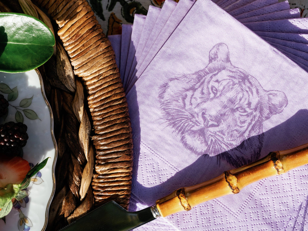 Tiger Cocktail Napkins | Alexa Pulitzer