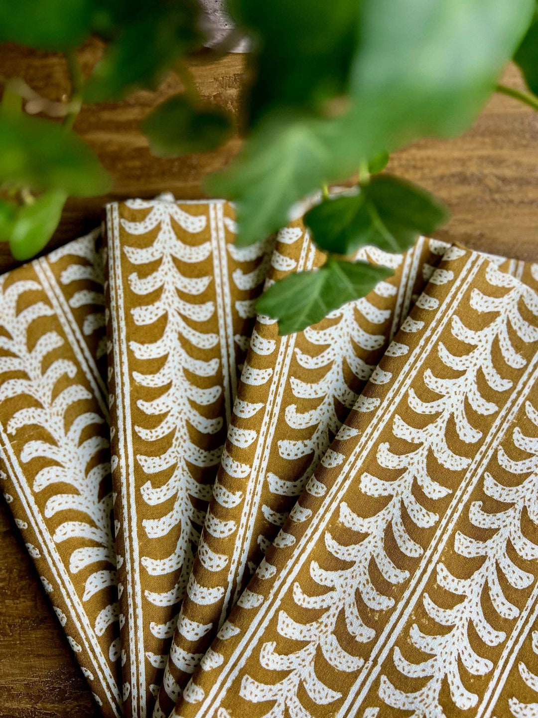 Fleur Napkins, Butternut S/4