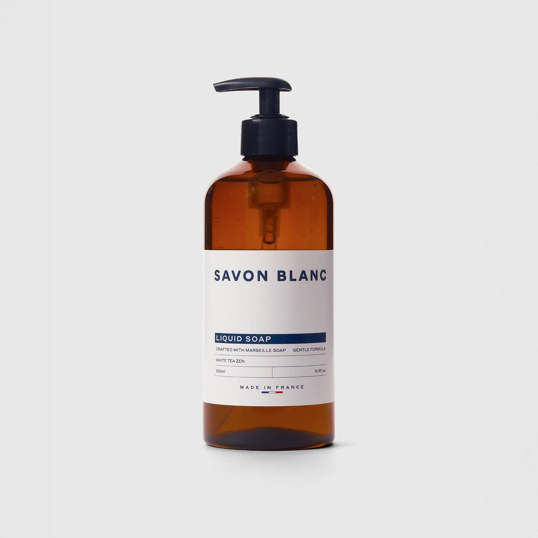 Savon de Marseille Liquid Hand Soap in White Tea