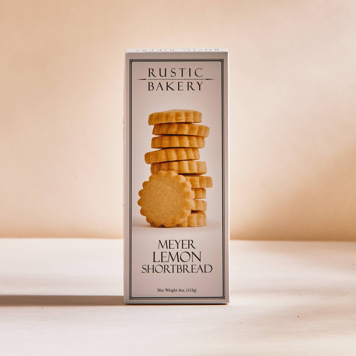 Meyer Lemon Shortbread Cookies