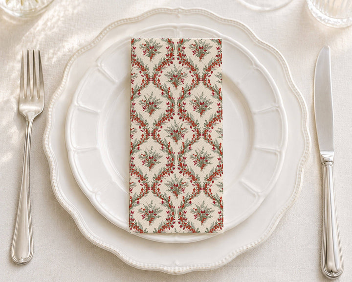 Damask Guest Towels