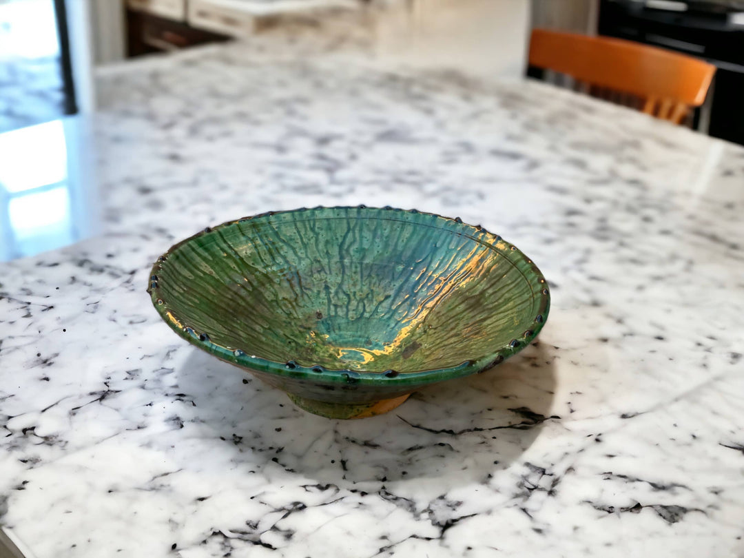 Hand Made Glazed Bowl, Small