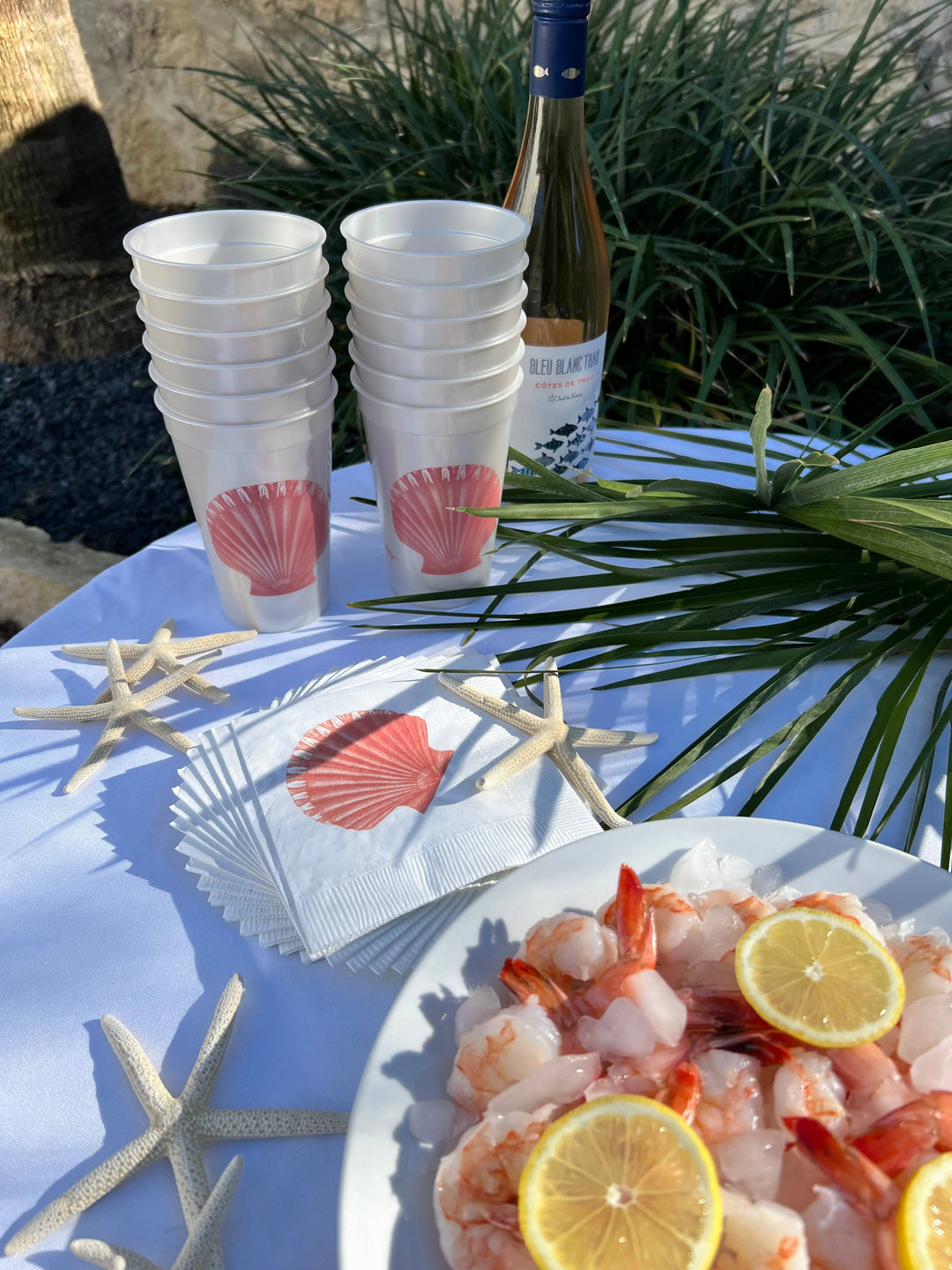 Scallop Beverage Napkins | Alexa Pulitzer