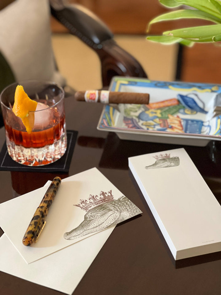 King Gator Notecard Set, S/10 | Alexa Pulitzer