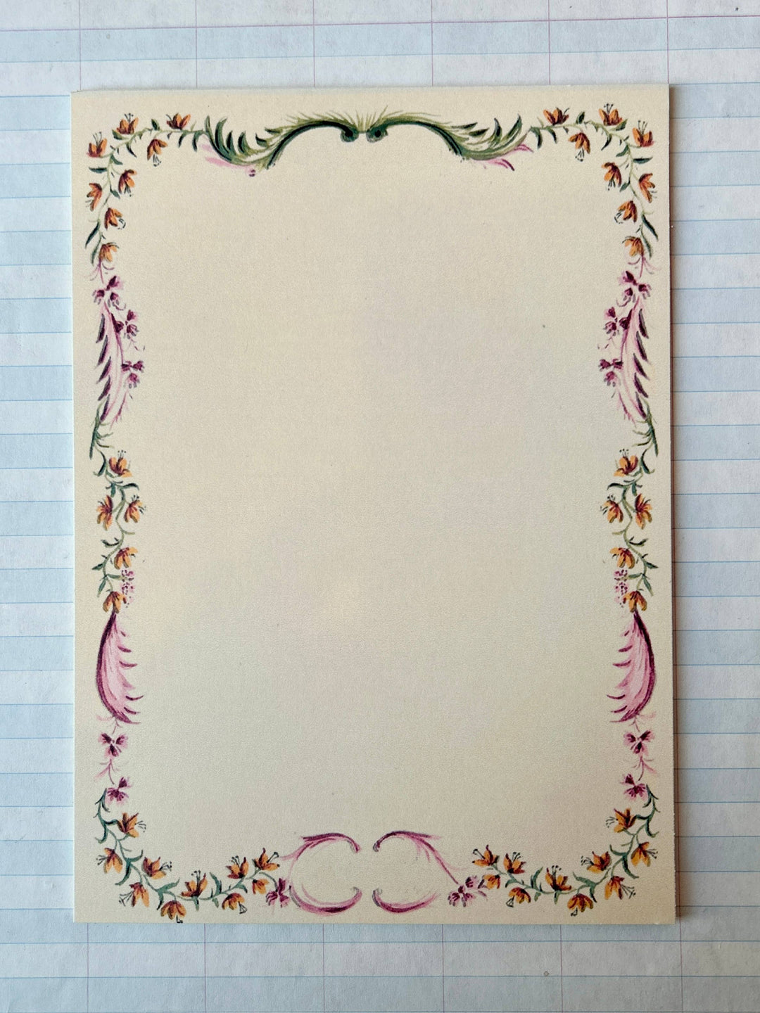 French Menu Stationery Set II