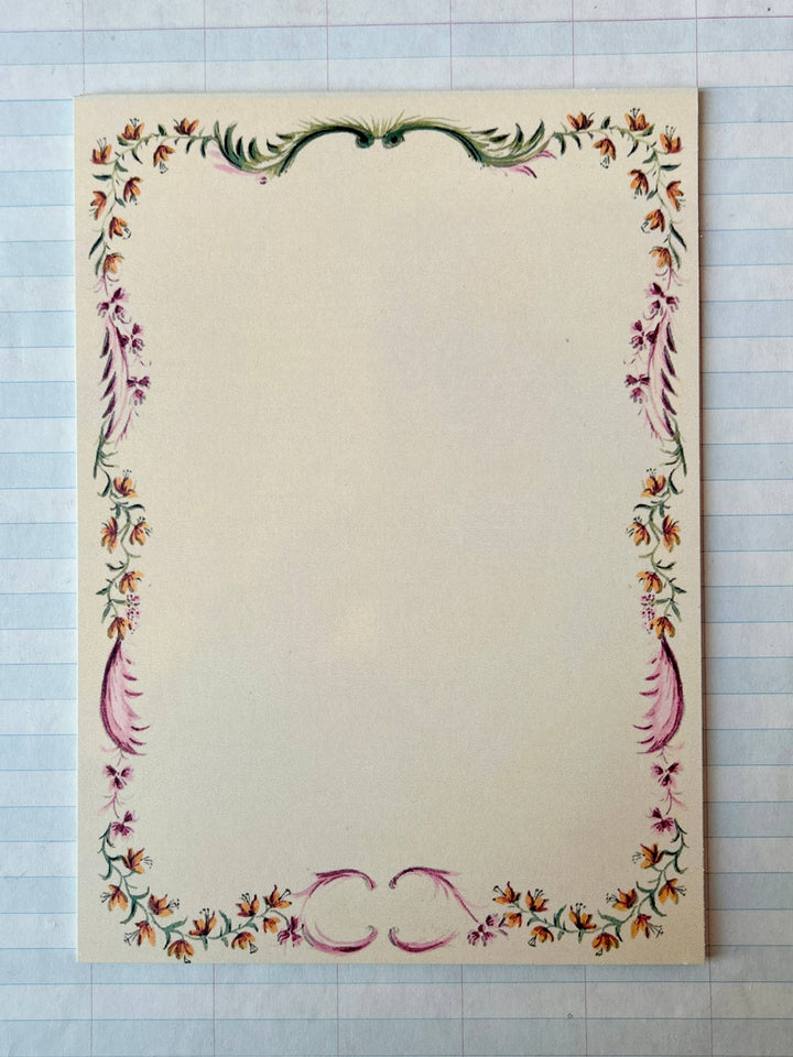 French Menu Stationery Set II