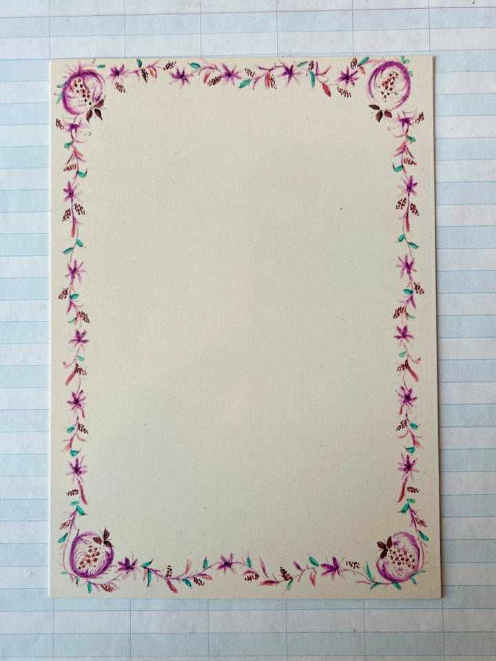 French Menu Stationery Set II