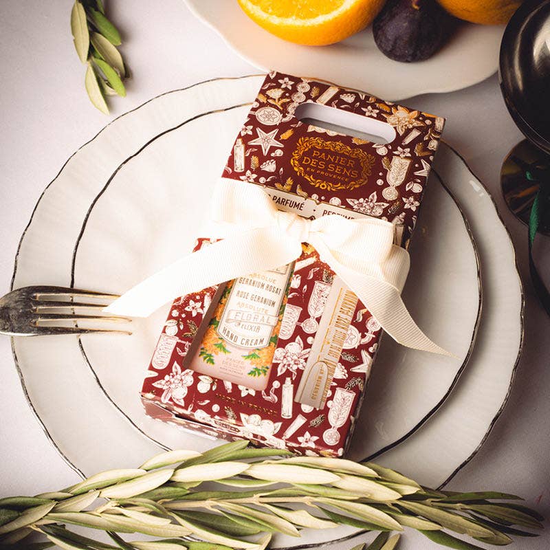 Holiday Gift Set, Rose Geranium