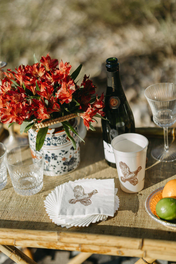 Quail Beverage Napkins | Alexa Pulitzer