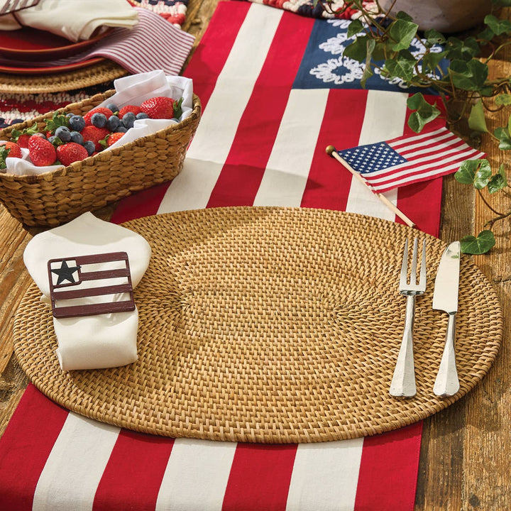 Rattan Oval Placemat