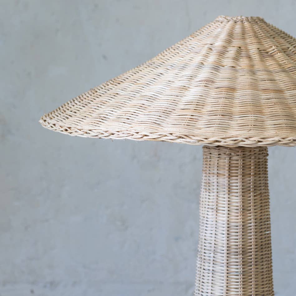 Rattan Table Lamp