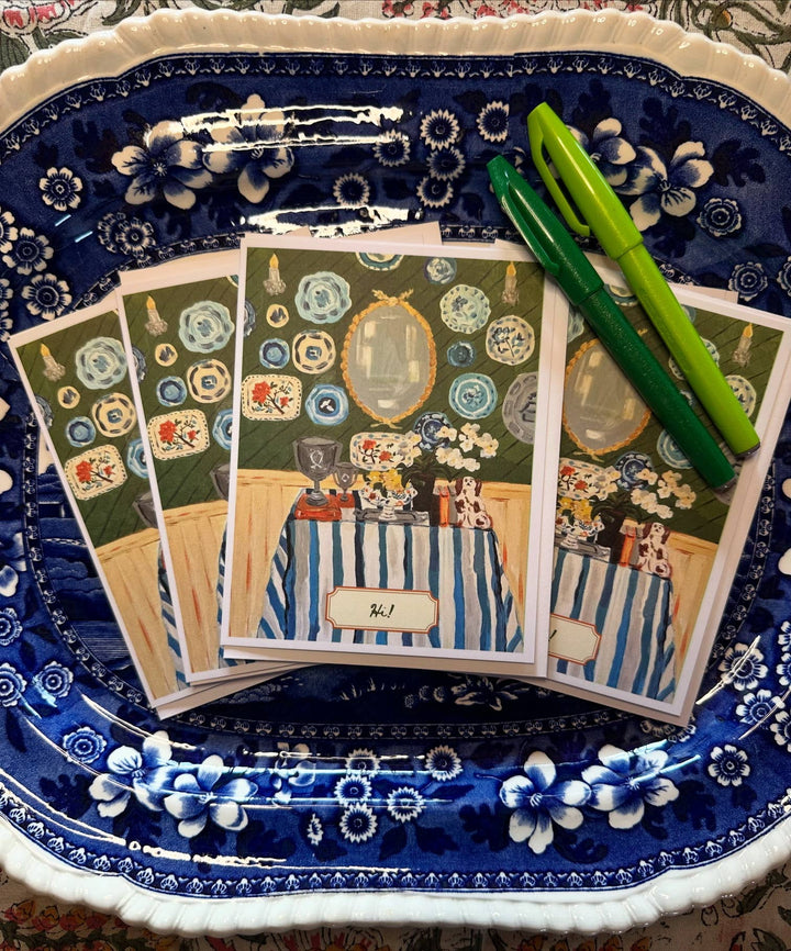 The Collector Greeting Card