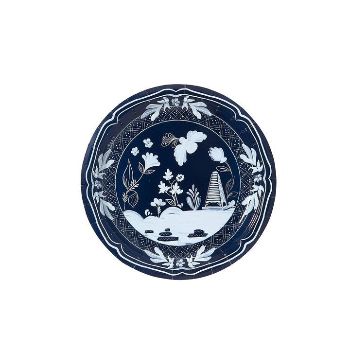 Pavilion Salad and Dessert Plates S/8, Two Colors | Pavillion Paper