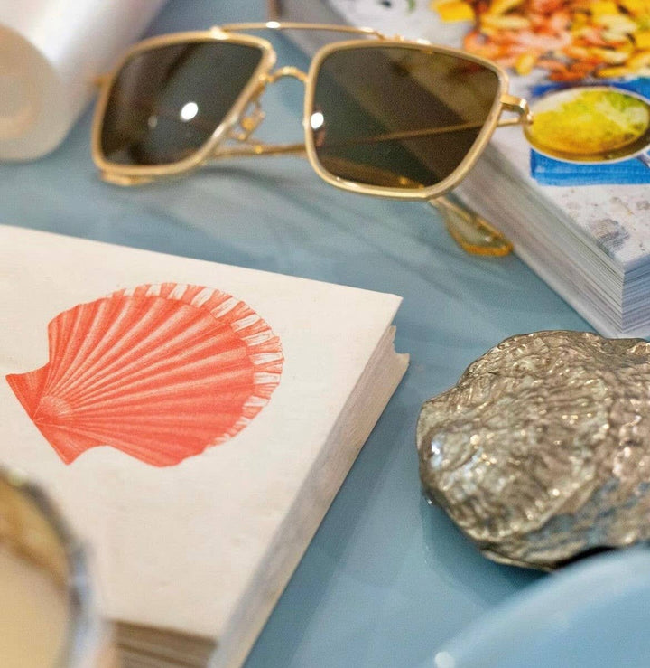 Scallop Beverage Napkins | Alexa Pulitzer