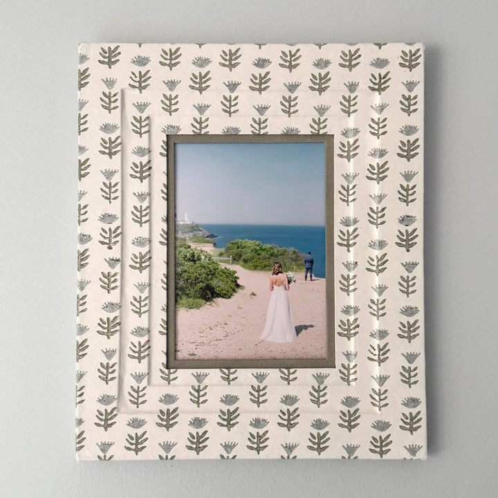 Block Print Picture Frame