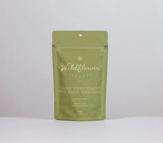 Wildflower Dark Chocolate Sea Salt Caramels