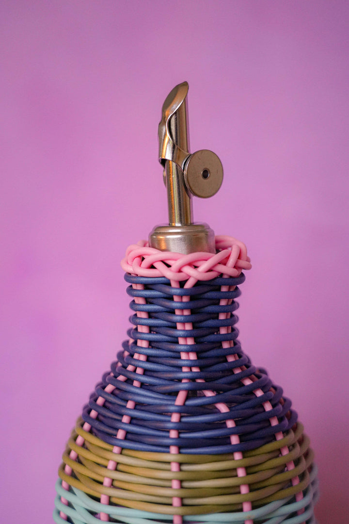 Oil Pourer, Pink/Navy