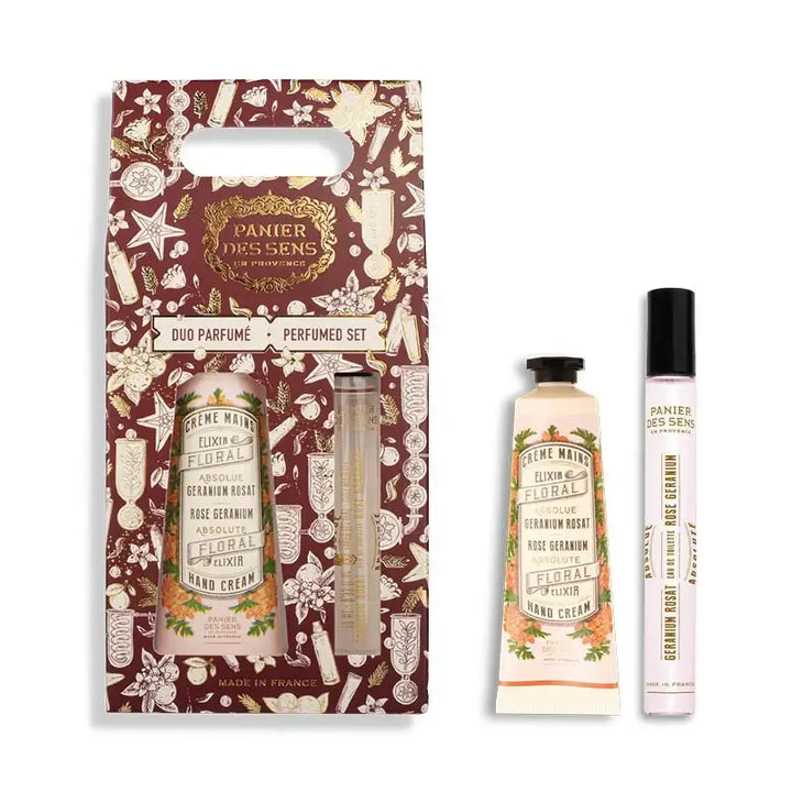 Holiday Gift Set, Rose Geranium