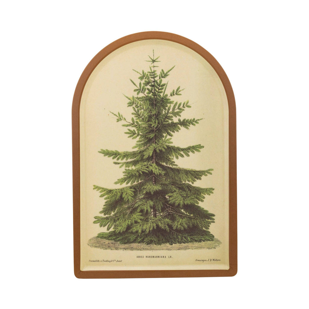 Vintage Evergreen Tray, 12x18