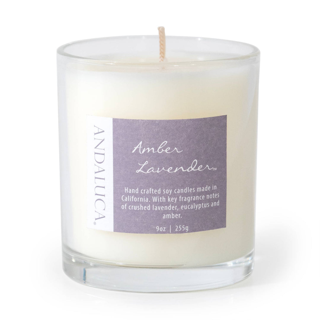 Amber Lavender Candle