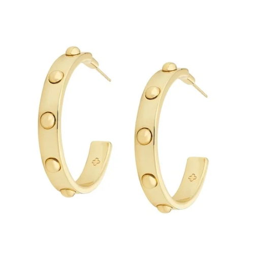 Stella Hoops in Gold | ASHA