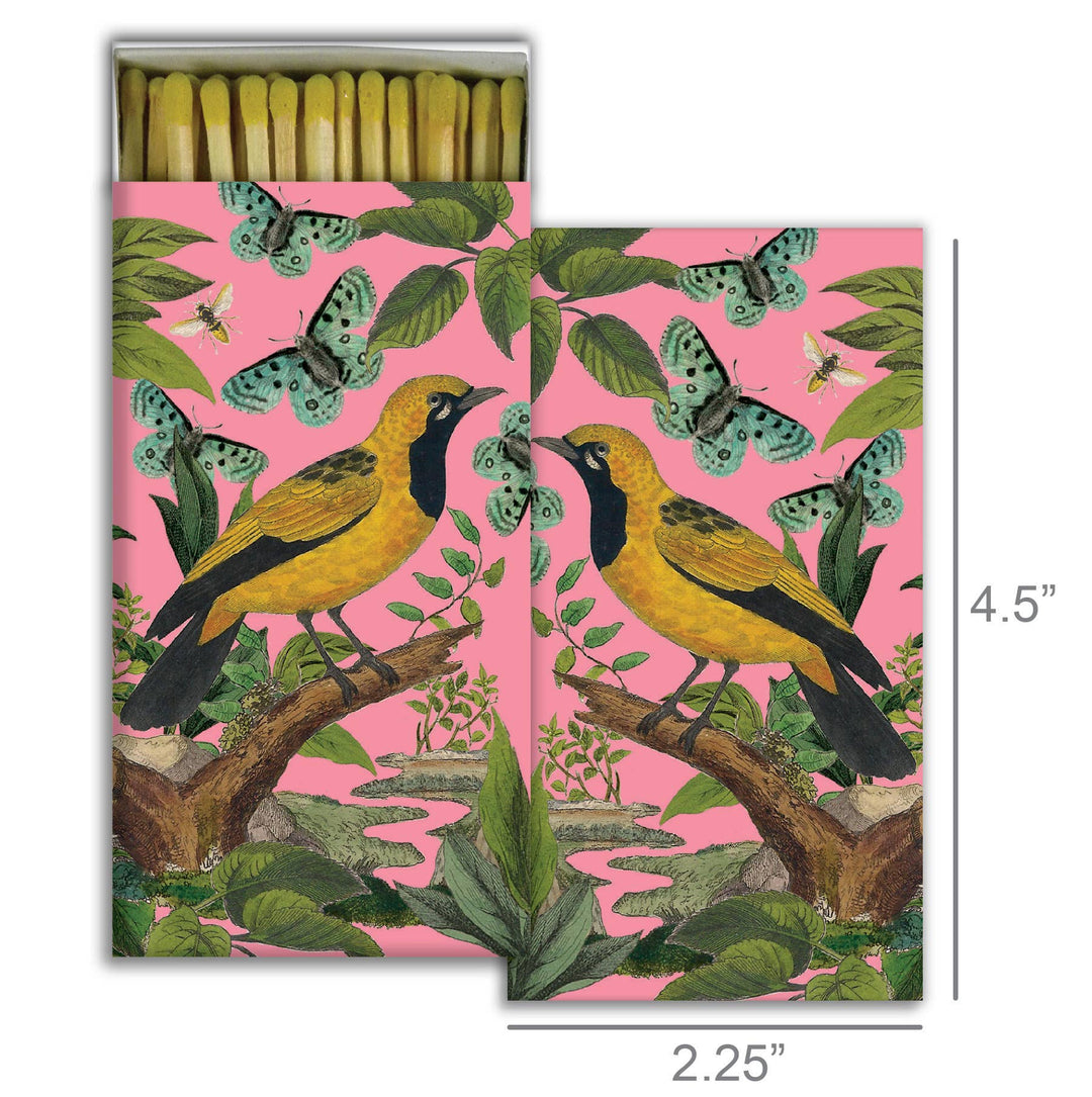 Matches, Pink and Yellow Bird