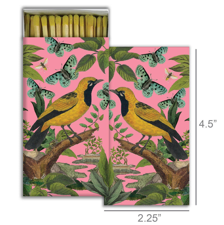 Matches, Pink and Yellow Bird