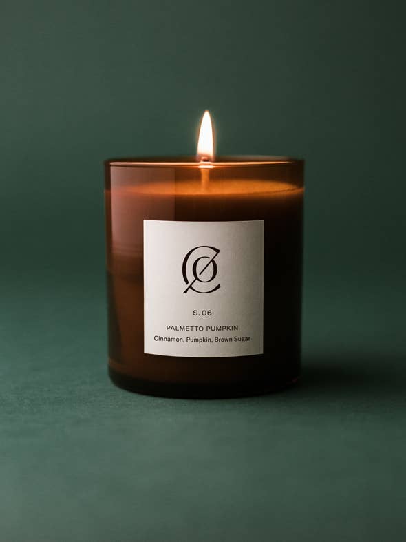 Palmetto Pumpkin Candle | Charleston Candle Company