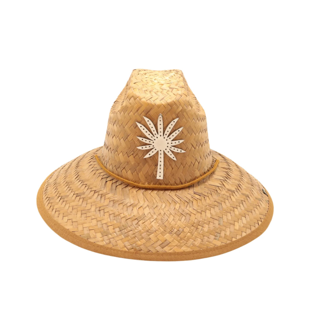 Straw Hat, White Palm | Glampwear