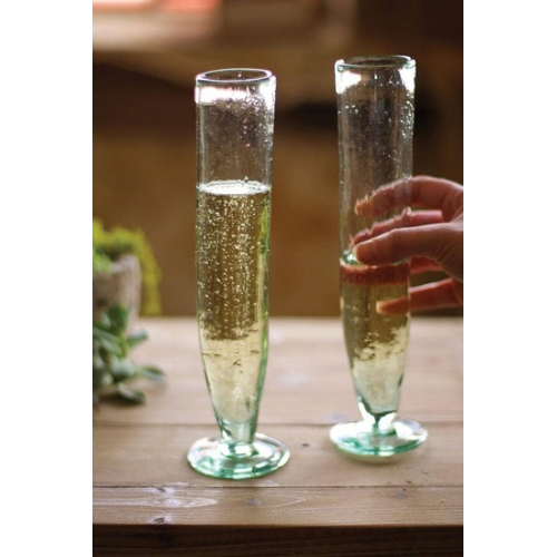 Champagne Flutes, S/2