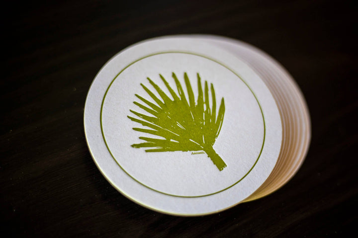 Palm Frond Coasters