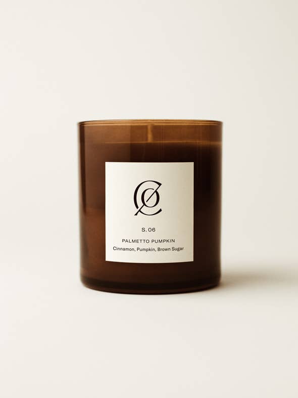 Palmetto Pumpkin Candle | Charleston Candle Company