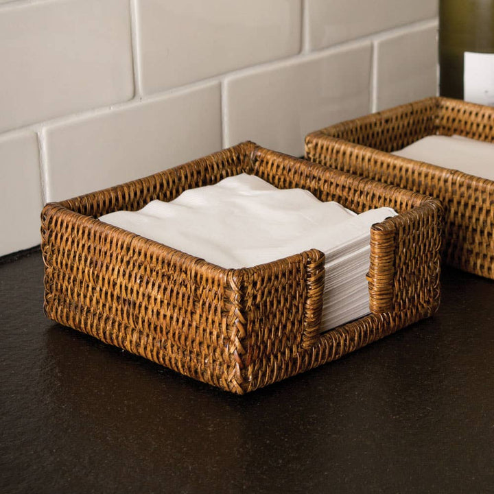 Rattan Cocktail Napkin Holder
