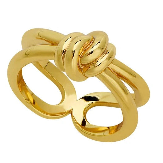 Tie the Knot Ring, Two Sizes | Goldbug Collection