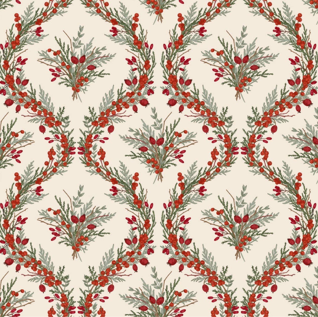 Damask Cocktail Napkins
