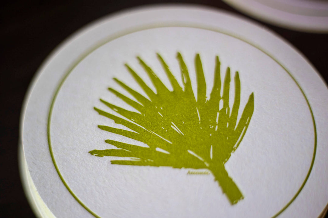 Palm Frond Coasters