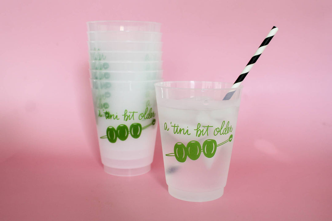 A 'Tini Bit Older Party Cups S/8