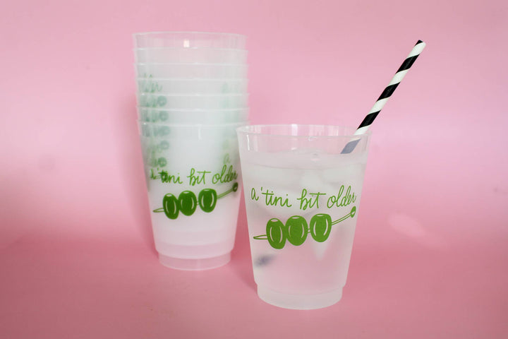 A 'Tini Bit Older Party Cups S/8