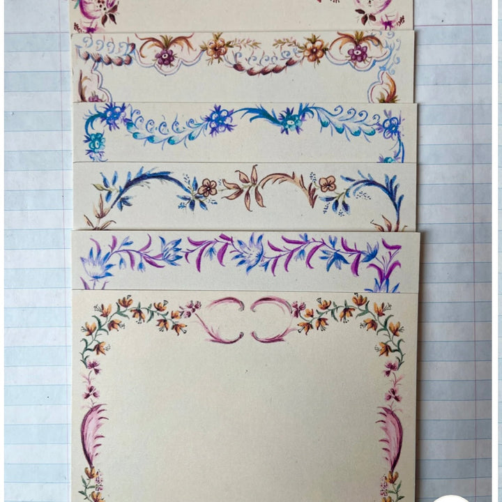 French Menu Stationery Set II
