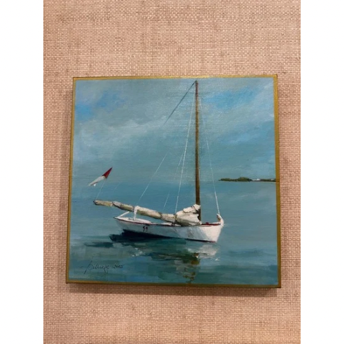 New England Sailboat by Sue Billings